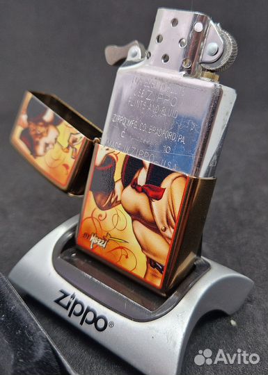 Zippo Mazzi Windy Girl Harvest Bronze 24745