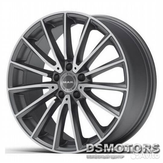 Диски Komet 8.0/18 5x112 ET43 d66.6 GUN metmirror