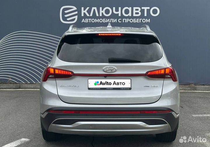 Hyundai Santa Fe 2.2 AMT, 2021, 71 000 км