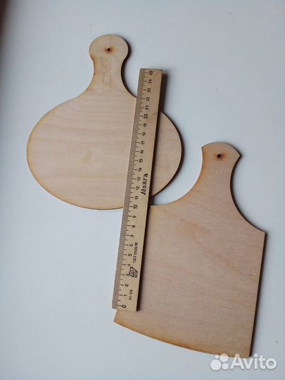 Скрапбукинг - салфетки и деревянные дощечки