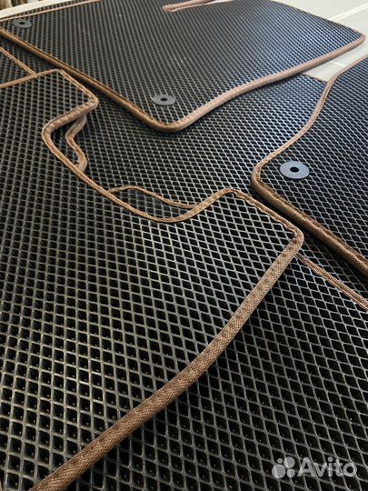 Коврики eva ева с бортами и без в автомобиль