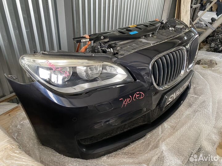 Ноускат пердняя часть BMW M пакет 7 F02 F01 синий