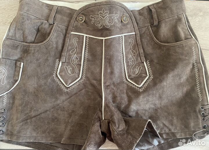 Шорты замшевые баварские