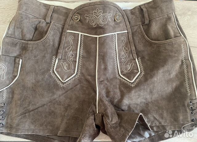 Шорты замшевые баварские