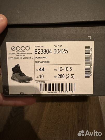 Трекинговые ботинки Ecco Biom 2.1 X Mountain M