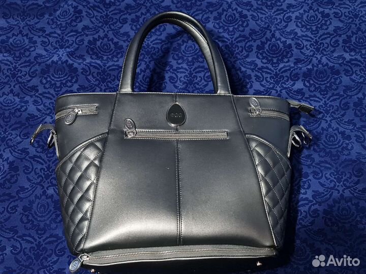 Сумка Egg кожаная для коляски