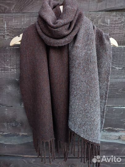 Шарф тканый палантин