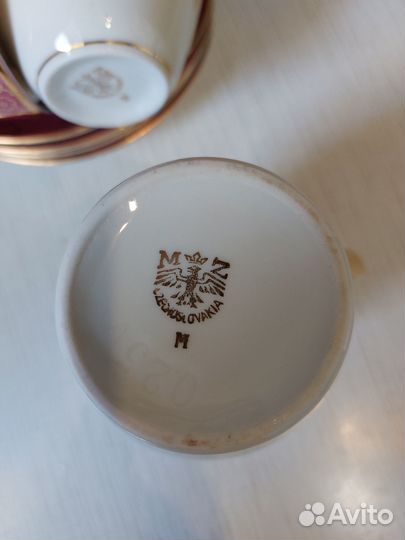 Чешский кофейный сервиз