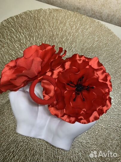 Бантики ручной работы Маки