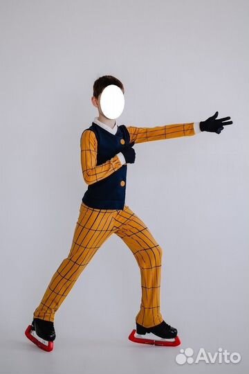 Костюм для фигурного катания на мальчика 128-134