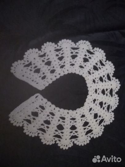 Воротники вязаные