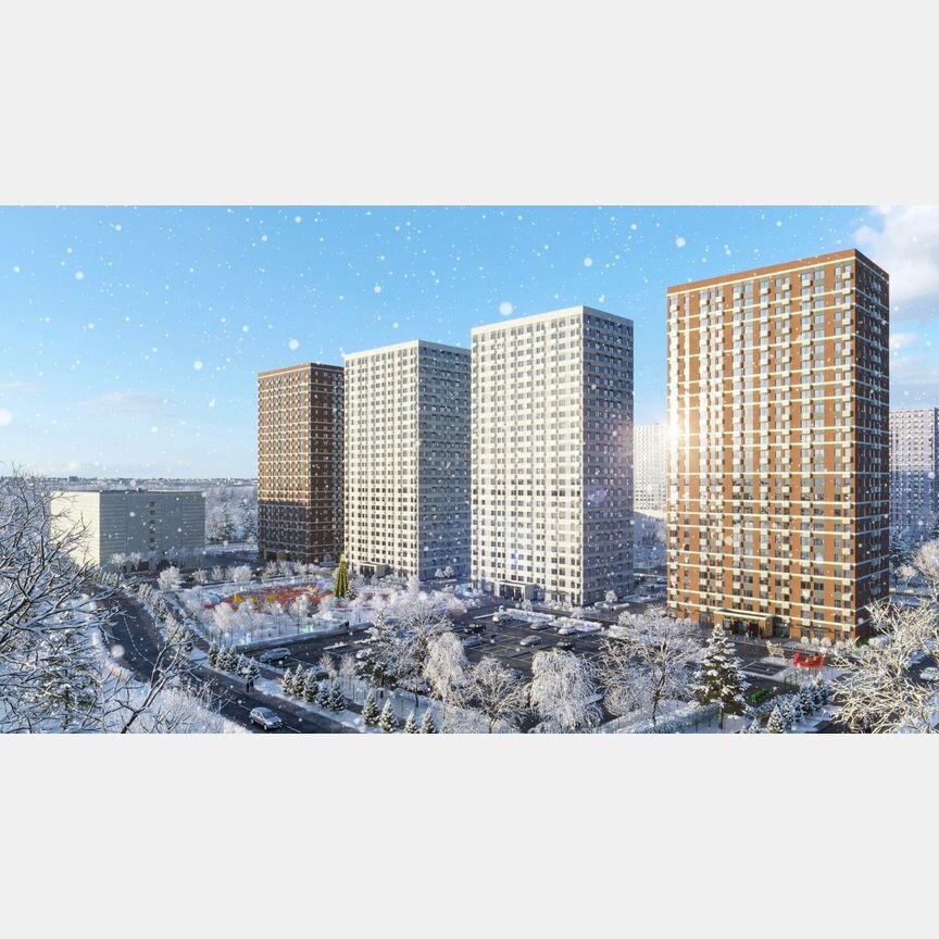 Квартира-студия, 26,1 м², 19/23 эт.