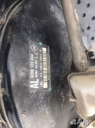 Вакуумный усилитель тормоза Nissan Note E11