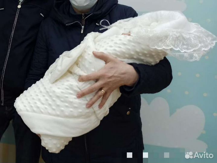 Конверт/одеяло на выписку осень/зима