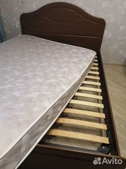 Кровать полуторка с матрасом бу