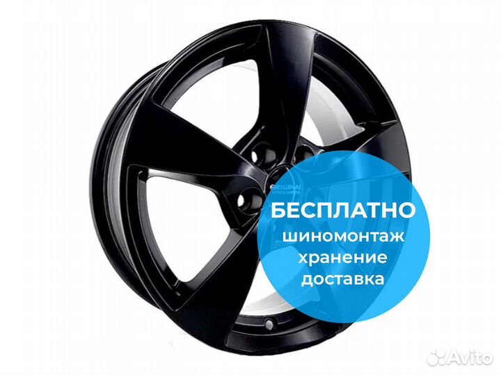 R15 5x100 6J ET38 D57,1 Скад KL-265 Black barhat