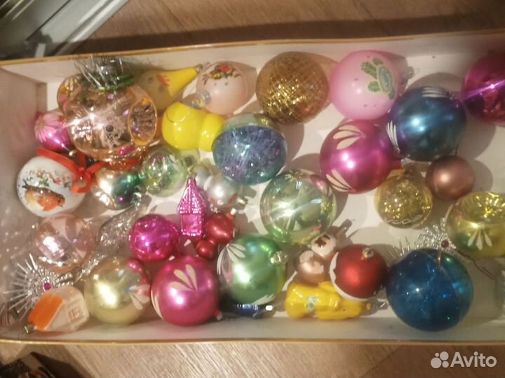Елочные игрушки СССР