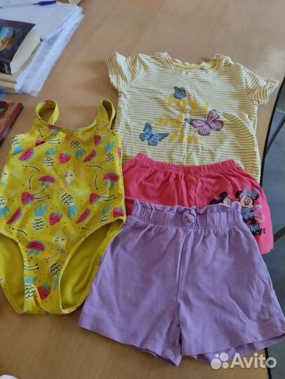 Детская одежда для девочек пакетом