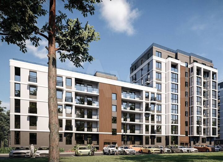 2-к. квартира, 84,5 м², 4/9 эт.