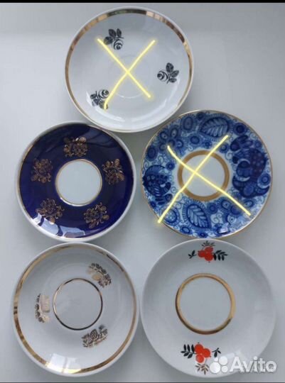Чайные тарелочки СССР