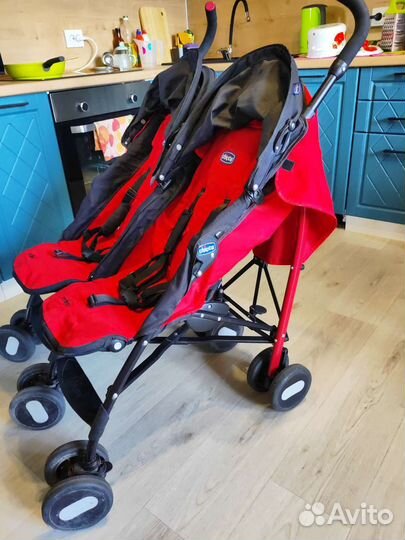 Прогулочная коляска для двойни Chicco Echo Twin