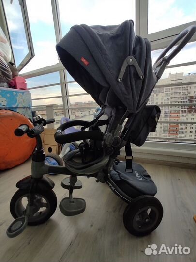 Велосипед с родительской ручкой