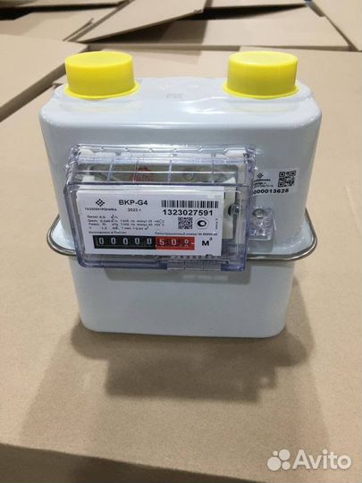Газовый счетчик вкр G4