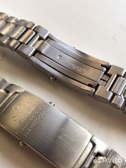 Стальной браслет для часов omega