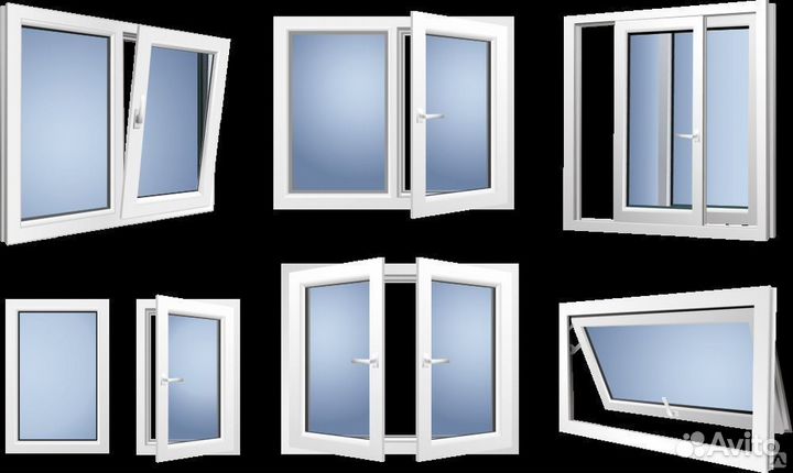 Окна пластиковые для дачи (600*1200 мм)