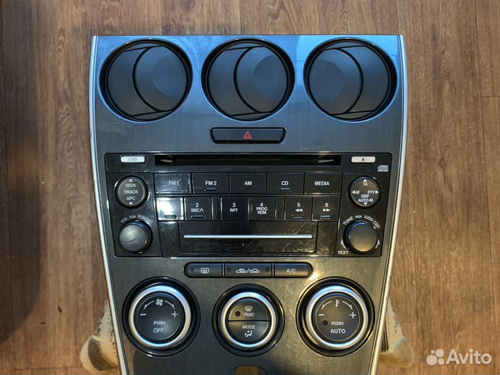 Штатная магнитолла мазда 6 GG рестайлинг 2002-2007