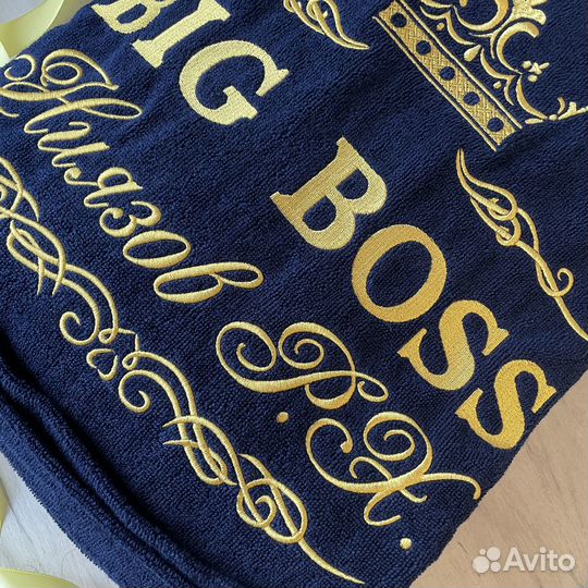 Махровый халат