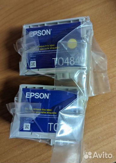 Оригинальные картриджи для Epson T0481-T0486