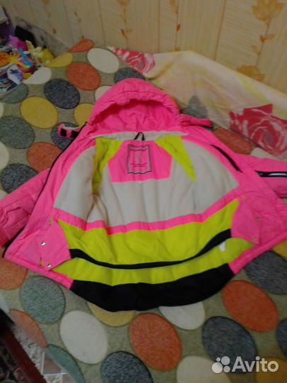 Зимний костюм куртка+полукомбинезон 110
