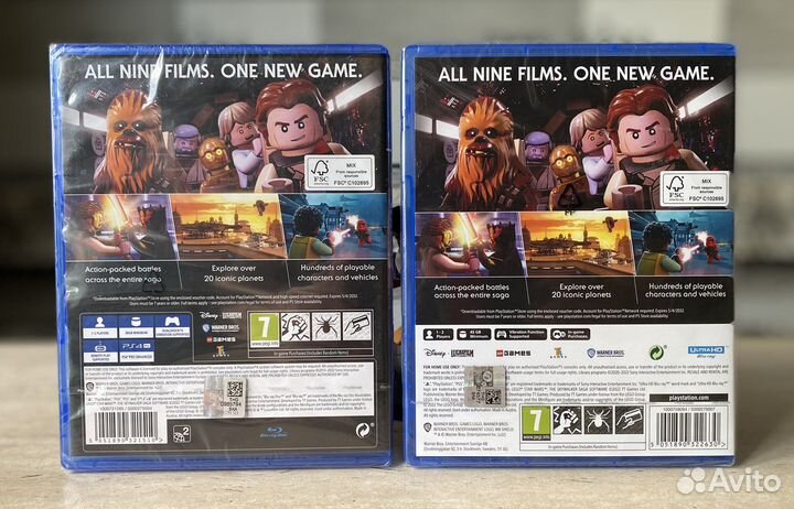 Lego Star Wars Skywalker Saga (Новый) Sony PS4/PS5