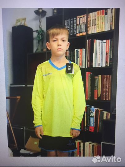 Вратарская/ футбольная форма kelme, на рост 140 см