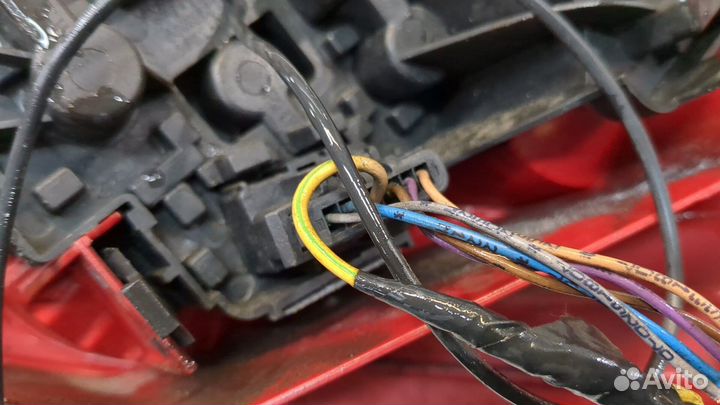 Фонарь (задний) левый Peugeot 307