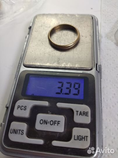 Золотое кольцо проба 333 германия