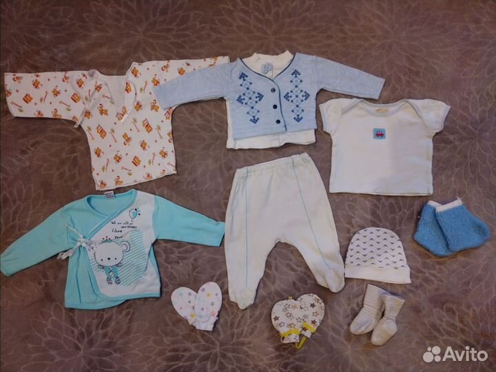 Детские вещи пакетом на мальчика 56-62