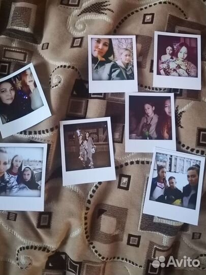 Печать фото в стиле polaroid