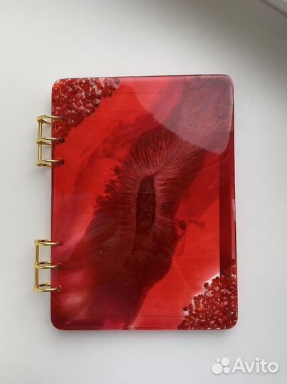 Блокнот из эпоксидной смолы