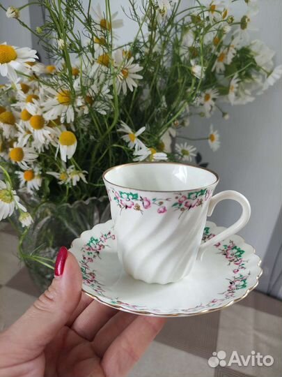 Чашка с блюдцем кофейная лфз