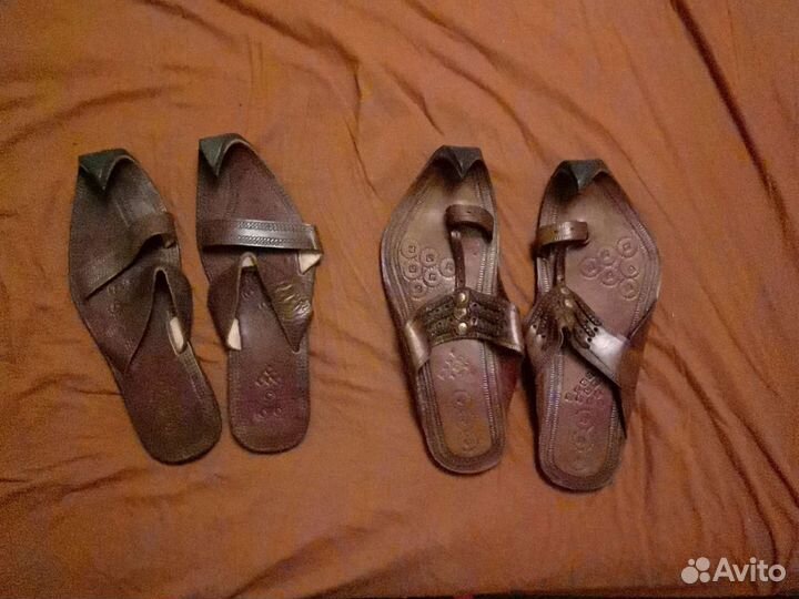 Кожаные сандалии для Джинна от Аладдина 46