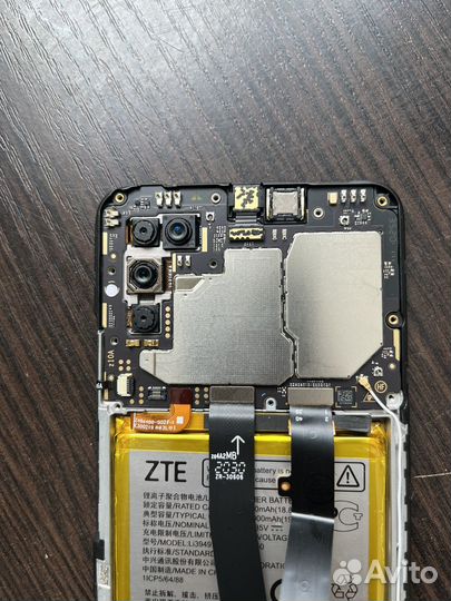 Телефон ZTE blade v2020smart материнская плата