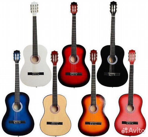 Гитара классика оранжевая