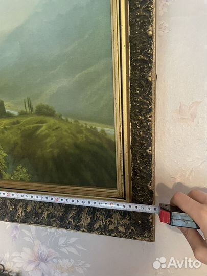 Картина Льва Лагорио В горах Кавказа