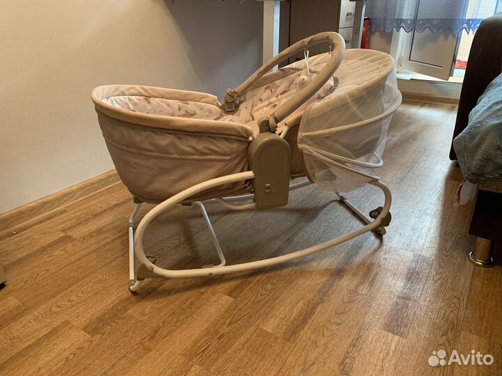 Шезлонг детский для новорожденного