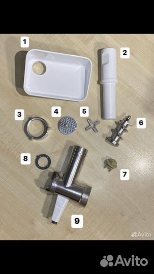 Насадка-мясорубка для комбайна Bosch, запчасти