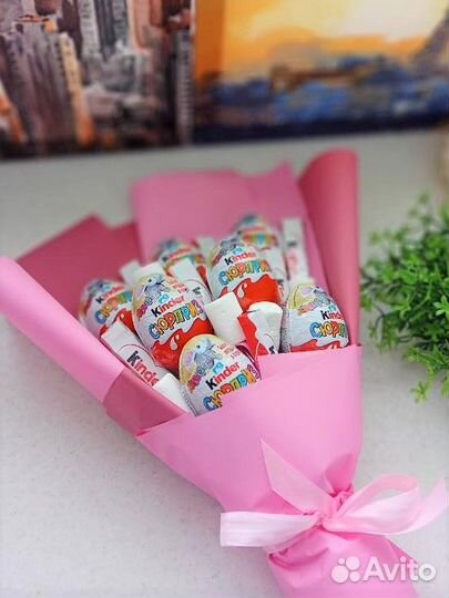Сладкий букет из конфет Самара