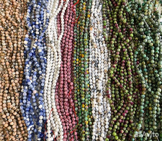 Бусины из натуральных камней