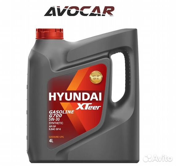 Масло моторное Hyundai Xteer Gasoline G700 5W-30